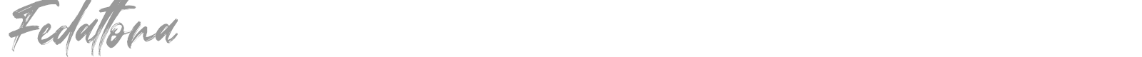 Fedattona font preview